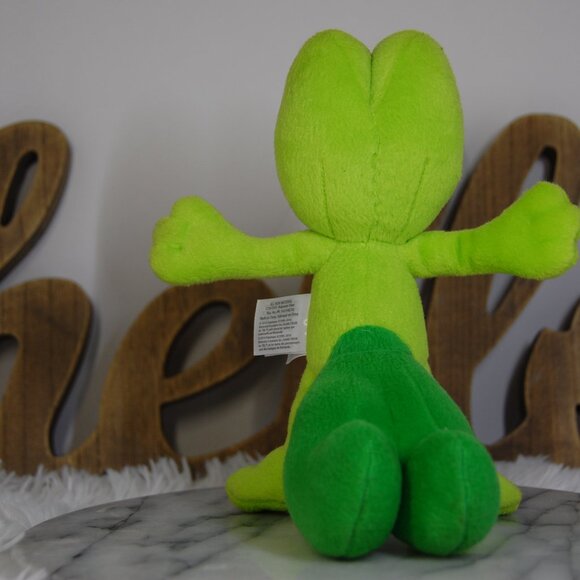 Tomy Pokemon 8" TREECKO Official TOMY Authentic Plush Stuffed 2016 - Picture 4 of 13